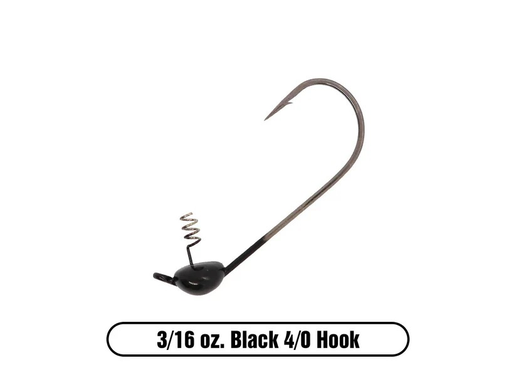 Xzone Tungsten Shakey Jig Head (2PK)