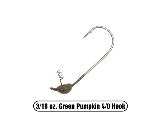 Xzone Tungsten Shakey Jig Head (2PK)
