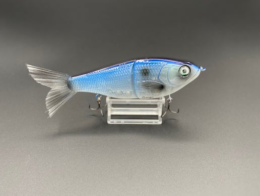 glide bait, custom painted lures, fishing gear