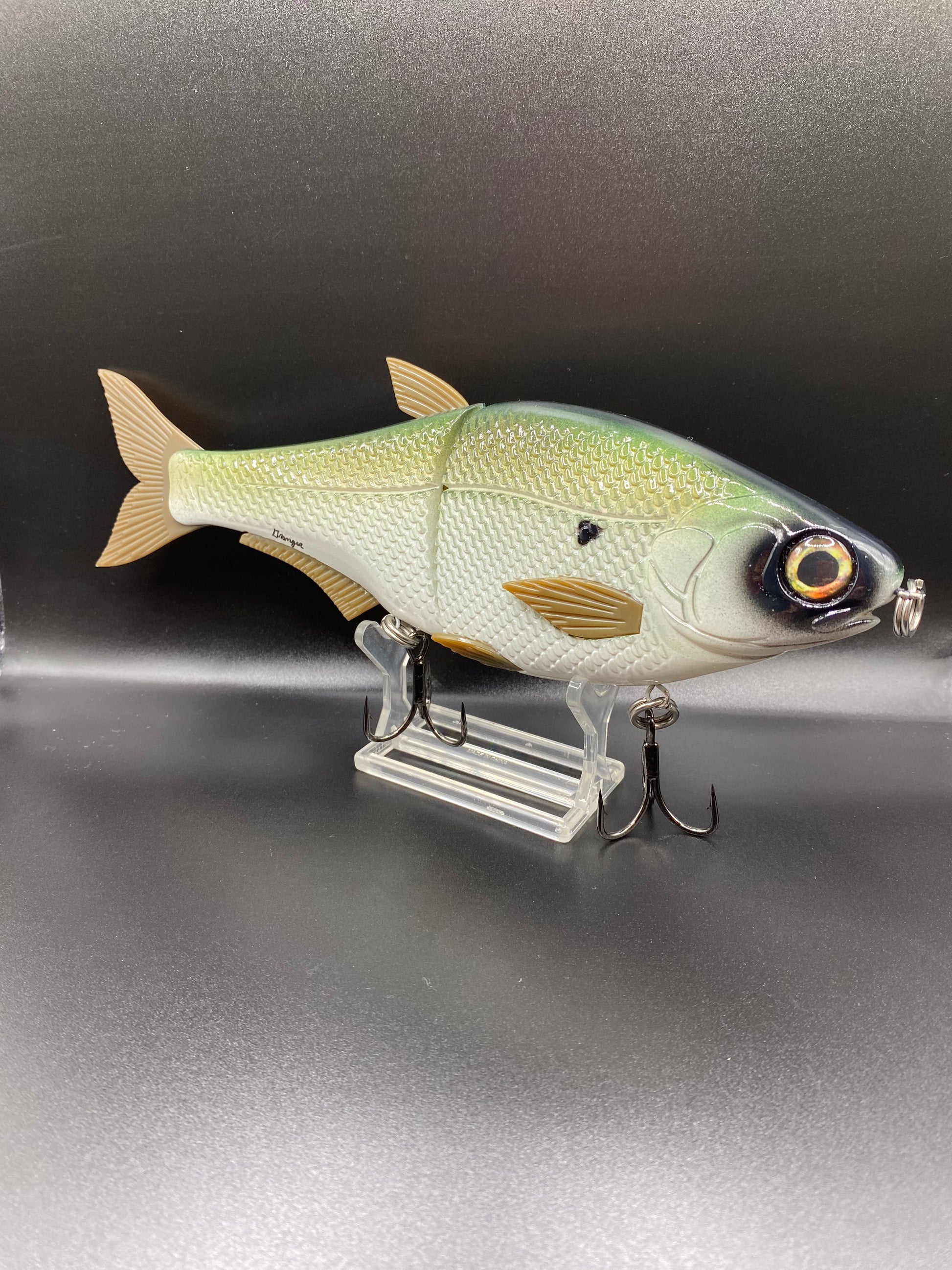 Big Debrah Green back Shad Glide Bait