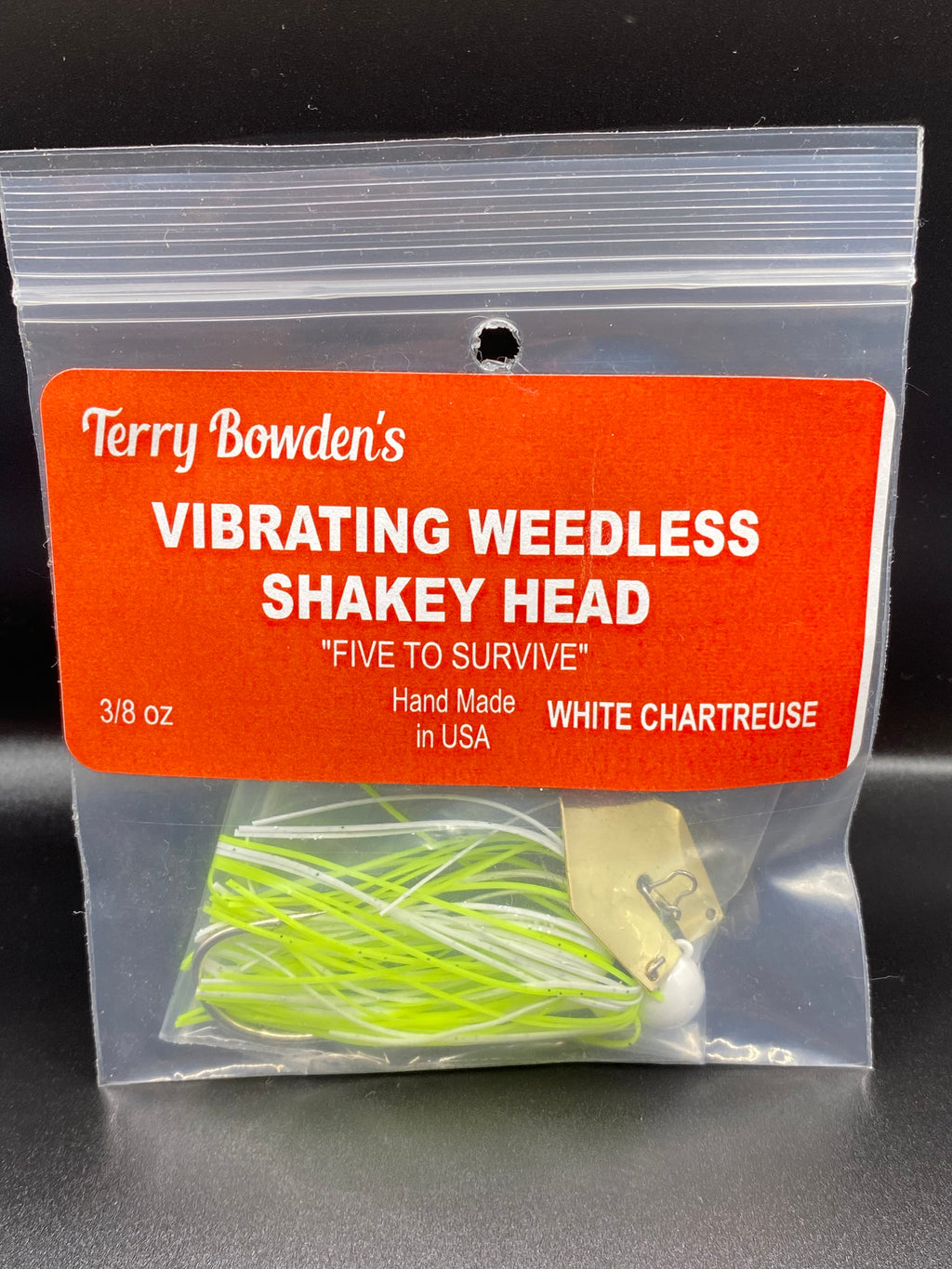 Terry Bowden's Vibrating Weedless Shakey Head