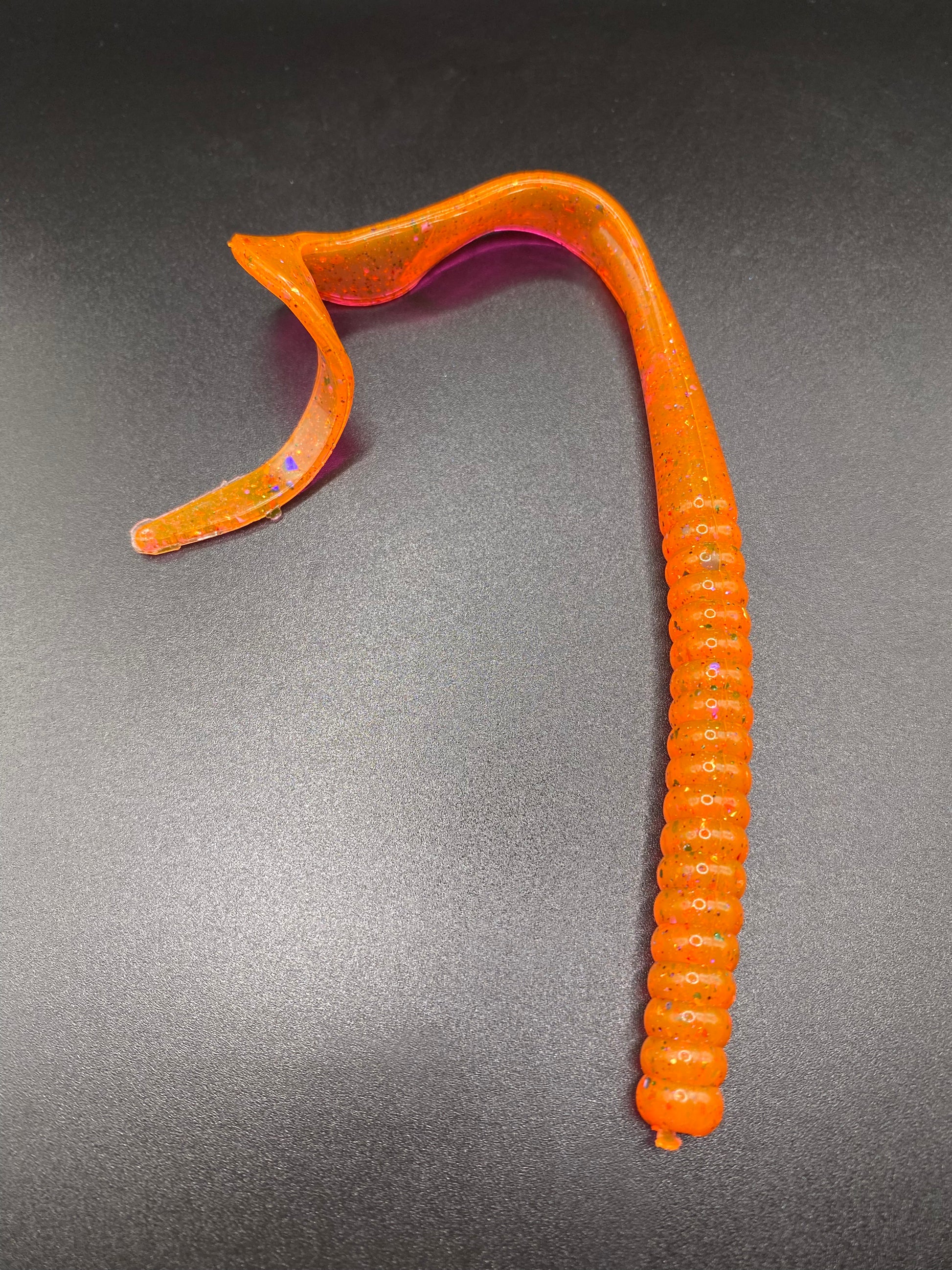 ribbon tail worms, bass fishing, large fishing worms