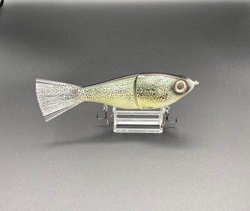 crappie glide bait, custom glide bait